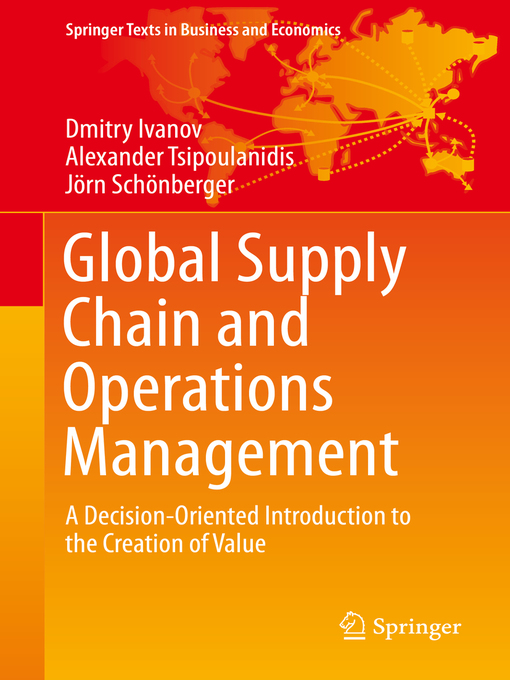 Title details for Global Supply Chain and Operations Management by Dmitry Ivanov - Wait list